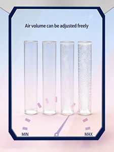 Toptan Modern Süper Sessiz Taşınabilir Akvaryum Oksijen Pompası Çift Delikli Regülatör Balık Tankı Aksesuarları Yatak Odası ve Veranda Kullanımı - Product Image 3