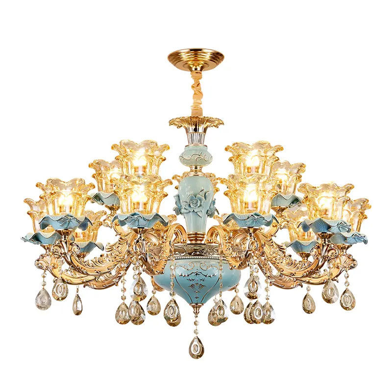 new classic Hotel lobby chandelier empire crystal chandelier wall lights pendant lights for brazil