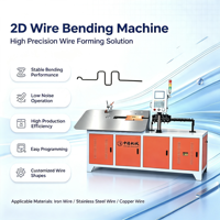 Máquina automática de formación de alambre de acero Cnc modelo precio/dobladora de alambre de acero de refuerzo 2D