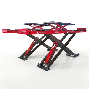 Plateforme élévatrice à <span class=keywords><strong>ciseaux</strong></span> <span class=keywords><strong>double</strong></span> 4,0t/4,5t, élévateur hydraulique pour voitures, machine de levage 3,0kW 380V/220V - Product Image 1