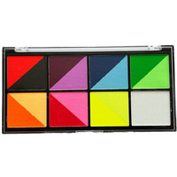 Palette de fards à paupières professionnelle MLM Cosmetic Makeup, poudre minérale non toxique, waterproof, multicolores pour Halloween et Noël