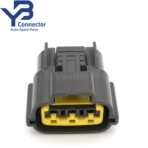 Connecteur de bobine d'allumage électrique automobile 6098-0141 à <span class=keywords><strong>3</strong></span> broches femelle pour N-issan <span class=keywords><strong>Renault</strong></span> - Product Image 1