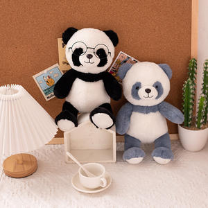 Jouet panda rouge poupée en peluche cadeau d'anniversaire de <span class=keywords><strong>cochon</strong></span> girly mignon couette super douce avec remplissage en coton PP Techniques lavées - Product Image 1