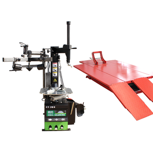Chentuo CT-703 Semi Automatic Tire Changer Machine 1.1 kW Car Tires Left <b>Helper</b> Arm CE Certified - Product Image 1