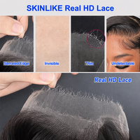 Perruque frontale en dentelle HD fine de qualité supérieure, Fournisseurs de perruques frontales en dentelle suisse HD transparente, Perruque frontale en dentelle HD transparente effet film