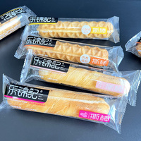 Nouilles en bâtonnets déchirées à la main au goût de lait Lejinji authentiques, pain fabriqué en Chine, boîte entière, toast magique en cube, petit-déjeuner