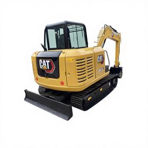 Mini-excavatrice sur chenilles hydraulique d'occasion Cat 305.5E2, 6 tonnes, d'origine japonaise, 2023, faible nombre d'heures, excavatrice d'occasion, EPA CE, à vendre - Product Image 1