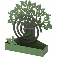 Support Spirale Anti-Moustiques, Porte-Encens, Support Métallique pour Spirales Anti-Moustiques à Suspendre Intérieur et Extérieur