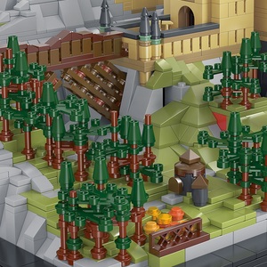 Nuevo Producto Mork academia de magia juguetes de bloques de construcción famoso <span class=keywords><strong>Harry</strong></span> películas Modelo de la serie de bloques de construcción vista a la calle juguetes de construcción - Product Image 4