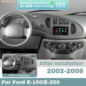 Reproductor Multimedia Universal de 7 Pulgadas para Auto, <span class=keywords><strong>Radio</strong></span> para Ford E-150/E-250 2002-2008, Unidad Principal de <span class=keywords><strong>Radio</strong></span> para Auto, Control Remoto, Reproductor de MP5 y DVD - Product Image 1