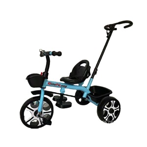 Baby Tricycle For 2 To 4 Years Old Kids With Pedals And <b>Foam</b> Wheels Blue Color - Product Image 5