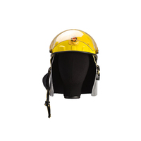 Casque de sauvetage et de lutte contre l'incendie de style américain de haute qualité, couleurs rouge, blanc, jaune, portable, certifié ISO9001, matériau PA66