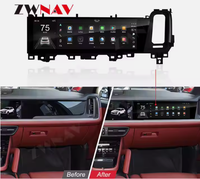 ZWNAV 2024 mise à niveau écran co-pilote pour Porsche Cayenne 955 957 GTS 2017-2023 Android 2017-2023 lecteur multimédia stéréo automatique de voiture