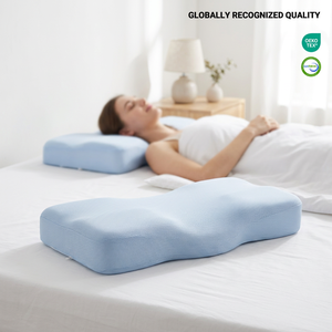 <span class=keywords><strong>Oreiller</strong></span> à mémoire <span class=keywords><strong>de</strong></span> <span class=keywords><strong>forme</strong></span> à rebond lent, super doux, sensation rafraîchissante, disponible en gros et personnalisable - Product Image 1