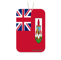 Désodorisant de voiture drapeau de la Grenade, best-seller, parfums uniques longue durée, désodorisant suspendu pour voitures et camions, patriotique