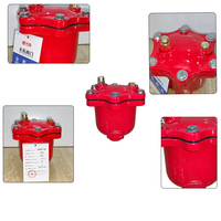 Micro-vanne d'échappement VARX-16Q en fonte ductile à filetage, vanne d'échappement automatique rapide