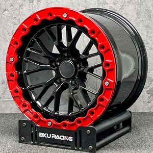 Jantes Bku forgées Beadlock pour Chevrolet Corvette ZR1 Z06 C6 C7 C8, personnalisées, 17, 18, 19 pouces, 5x120.65, jantes de course sur circuit - Product Image 4