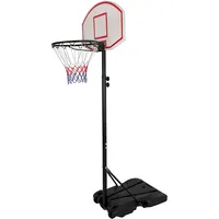 Taşınabilir ücretsiz ayakta ayarlanabilir hareketli açık kapalı Junior basketbol potası standı