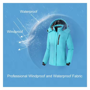 Veste <span class=keywords><strong>de</strong></span> <span class=keywords><strong>ski</strong></span> pour <span class=keywords><strong>femme</strong></span> <span class=keywords><strong>de</strong></span> qualité supérieure, coupe-vent, imperméable, Polartec, veste <span class=keywords><strong>de</strong></span> snowboard, mode d'hiver, fermeture éclair intégrale, activités <span class=keywords><strong>de</strong></span> plein air - Product Image 4