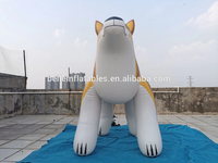 Moule pour chien de dessin animé gonflable en vinyle de haute qualité BeiLe, animal gonflable de dessin animé en PVC, animal gonflable SPH