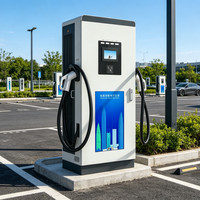 Nouvelles stations de recharge pour véhicules électriques Eway 150-240 kW, station de recharge rapide DC avec système de paiement, interface OCPP 1.6J CCS 2/GBT