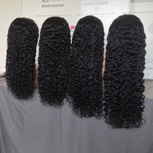 Pelucas de Encaje Frontal Completo Rizado Birmano al por Mayor, Listas para Enviar, Pelucas de Encaje HD Transparente Disponibles, 100% Cabello Humano Listo para Usar - Product Image 4