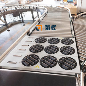 LUHUI Modüler Sıralama Ekipmanı Tekerlekli Konveyörler Döner Paket Taşıma Makinesi Lojistik Paket Spiral Tekerlekli Sıralayıcı - Product Image 2