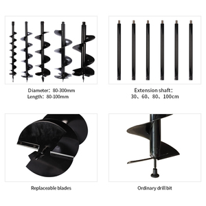 65cc Benzine Bodem Boormachine Hoge Kwaliteit Post Gat Digger Handmatige Boom Planten Aarde Aarde Grondboor - Product Image 4