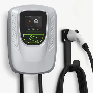 typ 2 plug 16a 48amp ocpp 3phase j1772 wall box 11kw odm type1 48a ev charging station home charger for eu electric car