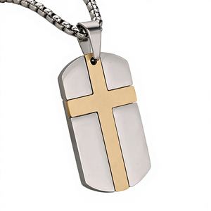 <span class=keywords><strong>Pendentif</strong></span> Électroplaqué <span class=keywords><strong>Militaire</strong></span> Renforcé pour <span class=keywords><strong>Homme</strong></span>, Assortiment de Couleurs Mixtes, Style Européen et Américain, pour l'Approvisionnement Transfrontalier - Product Image 1