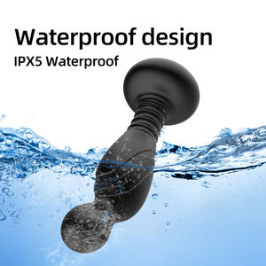 Tapón Anal Inflable <span class=keywords><strong>Superman</strong></span> para Estimulación Anal Masculina, Masaje con Vibración, Resistente al Agua, 125g, 5*2.5*14cm - Product Image 4