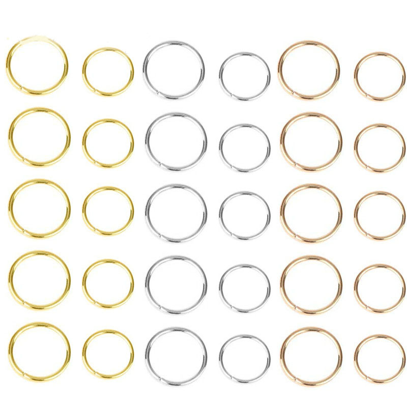 210-teiliges Haar-Accessoire-Set Für Dreadlocks & Zöpfe – Silberne Metallringe, Verstellbar, In Aufbewahrungsbox