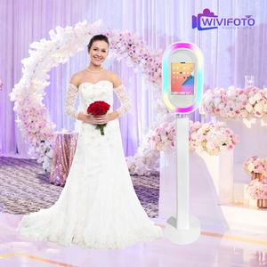 Kiosque de photomaton LED à anneau ovale pour photomaton Pad Air <span class=keywords><strong>Pro</strong></span> de 9.7 à 12.9 pouces - Product Image 4