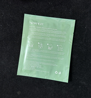 Produits d'e-commerce transfrontalier : Masque en feuille hydratant au thé vert cristallin 5 pièces pour femmes, pour peaux sèches