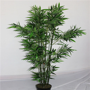 ฉากกั้นต้นไม้ไม้ไผ่,ต้นไม้บอนไซเทียมฉากกั้นต้นไม้ต้นไม้สีเขียวต้นไม้ตกแต่งสวนภายในและภายนอกอาคาร - Product Image 4