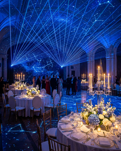 Outdoor RGBW Firefly Starry Sky Laser <strong>Projector</strong> DMX512 Control Christmas <strong>Garden</strong> Wedding Stage Firefly Effect Laser Show Light - Product Image 5