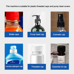 Bomba de espray de escritorio semiautomática, máquina taponadora de agua para botellas de tornillo para vender - Product Image 2