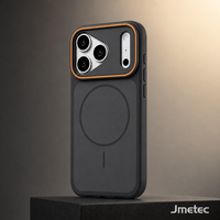 Coque de protection de luxe givrée en TPU et PC magnétique pour iPhone 18 Pro Max 17 16, sensation peau, coque arrière