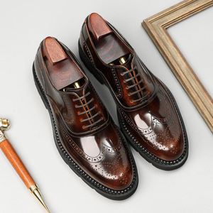Classic Black Double-Monk Buckle <b>Shoes</b> for Men-High Quality Handcrafted Autumn Casual Career <b>Height</b> <b>Increasing</b> <b>Shoes</b> - Product Image 6