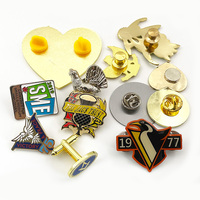 Pins de Solapa Metálicos Tradicionales Personalizados, Broches y Placas Modernos para Regalos Promocionales Unisex - Colores y Tamaños Personalizables