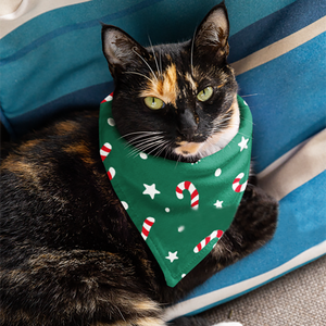 بيع بالجملة عيد الميلاد الكلب باندانا عطلة سانتا كلوز إلك باندانا وشاح الملحقات للكلاب والقطط الحيوانات الأليفة - Product Image 5