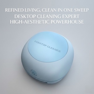 New Silent High Suction Rechargeable Bagless Handheld Student Desk Keyboard Portable Desktop <strong>Dry</strong> Type Vacuum <strong>Cleaner</strong> - Product Image 3