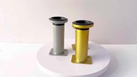 Pieds de Support Réglables en Acier Inoxydable au Design Moderne pour Armoires Téléviseurs Lits Tables Canapés Tables Basses Meubles