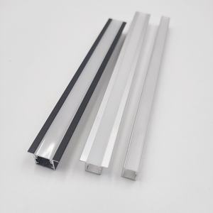 Perfil de Alumínio Para Fita de Iluminação LED de 1M 2M 3M, Perfil de Embutir Super Fino Para Uso Interno - Product Image 1
