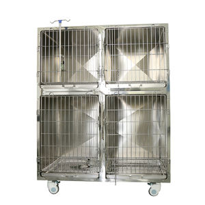 <span class=keywords><strong>Cage</strong></span> combinée d'isolation de toilettage de chien de clinique vétérinaire avec l'acier inoxydable 304 pour l'usage - Product Image 6