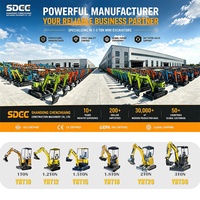 Mini-excavatrice télescopique sur chenilles de 2,5 tonnes, livraison rapide, certifiée CE EPA Euro 5, tout-terrain, pour projets forestiers, agricoles et aménagement paysager