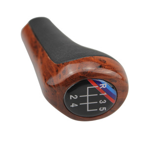Wood Grain Gear <b>Shift</b> <b>Knob</b> For Bmw Manual Transmission 5 6 Speed Ergonomic Plastic Car Part - Product Image 4