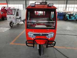 ZONSEN 1500W Motor sepeda roda tiga elektrik kendaraan becak Trike utilitas untuk pengiriman muatan berat dengan kabin 2ton kotak kargo besar - Product Image 4