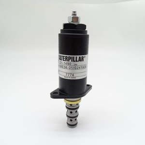 Hongwang เครื่องขุดตีนตะขาบ E320B/E320C/E320D/E330/E325อะไหล่โซลินอยด์วาล์วรับประกัน1211490/121-1490 1ปี - Product Image 1