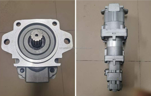 Pompe à engrenages hydraulique de haute qualité 705-56-36050 705-56-36051 pour chargeuse WA320-5 WA320-6, pièces de chargeuse - Product Image 1